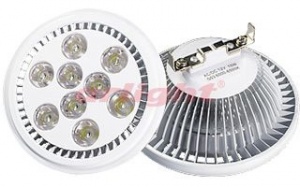  Светодиодная лампа MDSV-AR111-9x1W 35deg Warm White 12V 35° арт. 014136