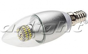  Светодиодная лампа E14 CR-DP-Candle 6W Warm White 220V 3000K свеча 015172 Arlight