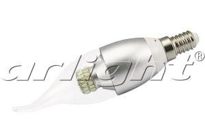 Светодиодная лампа E14 CR-DP-Flame 6W Warm White 220V 3000K свеча на ветру 015227 Arlight