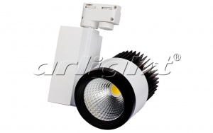  Светодиодный трековый светильник для однофазной шины LGD-537BWH 40W Day White  4000K 016524 Arlight
