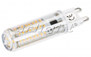  Светодиодная лампа AR-G9-1750S-3W-230V-DIMM Warm White 3000K 019405 Arlight