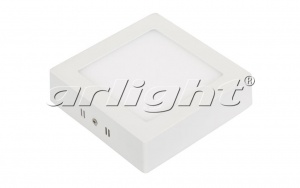  Светодиодная накладная панель SP-S145x145-9W Warm White  3000K 019547 Arlight