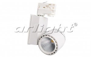  Светодиодный трековый светильник для трехфазной шины LGD-2282WH-45W-4TR White 24deg  6000K 022060 Arlight