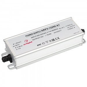 Блок питания Arlight ARPV-12200-A1 12V 16.6A 200W IP67 Металл 032317