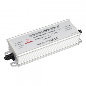 Блок питания Arlight ARPV-48200-A1 48V 4.2A 200W IP67 Металл 034690
