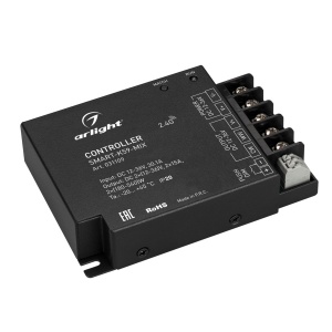 Контроллер Arlight Smart-K59-Mix (12-36V 2x15A 2.4G) (ARL IP20 Металл) 031109