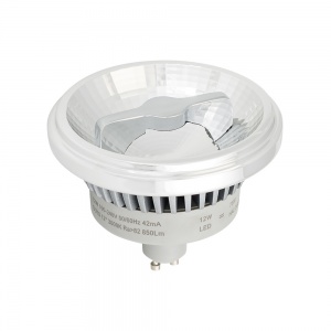 Светодиодная лампа Arlight AR111-Fort-GU10-12W-Dim Day 4000K (Reflector 24 deg 230V ARL Металл) 026879