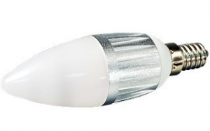 Светодиодная лампа Arlight E14 4W Candle -B35C Warm White (ARL Свеча) 013708