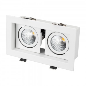 Светодиодный светильник Arlight CL-Kardan-S180x102-2x9W White 6000K 024128