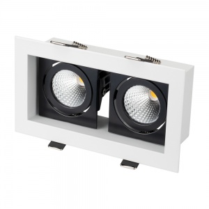 Светодиодный светильник Arlight CL-Kardan-S180x102-2x9W White 6000K 024131