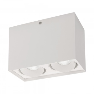 Светодиодный светильник Arlight SP-Cubus-S100x200WH-2x11W Warm White 3000K 023084