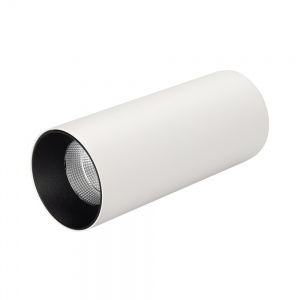 Светодиодный светильник Arlight SP-Polo-Surface-R65-8W White 5000K (WH-BK 40 deg) 027515
