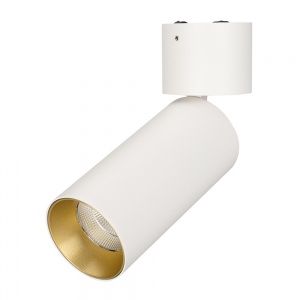 Светодиодный светильник Arlight SP-Polo-Surface-Flap-R65-8W White 5000K (WH-GD 40 deg) 027541