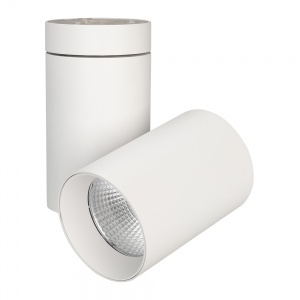 Светодиодный светильник Arlight SP-Polo-Surface-Turn-R85-15W White 5000K (WH-WH 40 deg) 027576