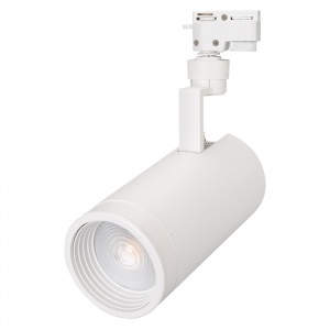 Трековый светодиодный светильник однофазный Arlight LGD-Zeus-2TR-R100-30W White 6000K 025932