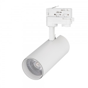 Трековый светодиодный светильник трехфазный Arlight LGD-Gera-4TR-R90-30W White 6000K 023959(1)