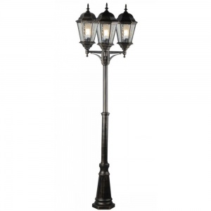  Светильник-столб уличный Arte Lamp Genova A1207PA-3BN