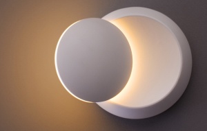  Светодиодный настенный светильник Arte Lamp Eclipse 5W 3000K A1421AP-1WH