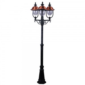  Светильник-столб уличный Arte Lamp Barcelona A1486PA-3BK