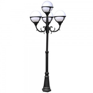 Светильник-столб уличный Arte Lamp Monaco A1497PA-4BK