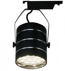  Светодиодный трековый светильник Arte Lamp Cinto 18W 4000K A2718PL-1BK
