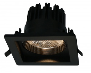  Светодиодный встраиваемый светильник Arte Lamp Privato 18W 3000K A7018PL-1BK