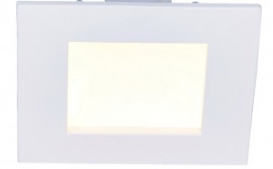  Светодиодная встраиваемая панель Arte Lamp Riflessione 8W 3000K A7408PL-1WH