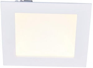 Светодиодная встраиваемая панель Arte Lamp Riflessione 16W 3000K A7416PL-1WH