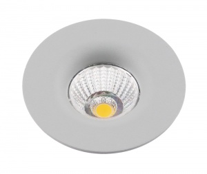  Точечный встраиваемый светодиодный светильник Arte Lamp Uovo A1427PL-1GY
