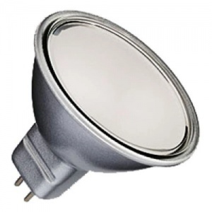 Лампа BLV Reflekto Fr/Silver    50W  40°  12V  GU5.3  3500h  серебро / матовая 105281