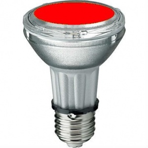 Лампа BLV HIT-PAR 20 35W  re  E27 35W 95V 0.5 A   3000cd  6000h   u360  красная 132200