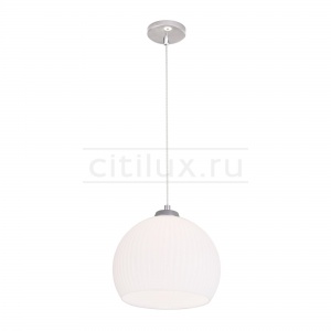  Подвесной светильник Меридиан Белый+Хром CL946251 Citilux