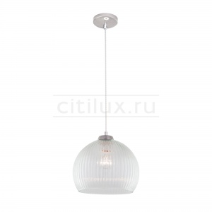 Подвесной светильник Меридиан Прозр+Хром CL946250 Citilux
