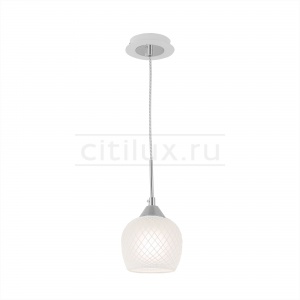  Подвесной светильник Citilux Сюзи Белый+Хром CL171111