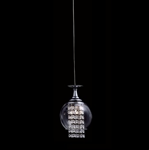  Подвесной светильник Chik SP1 chrome 1380/201 Crystal Lux