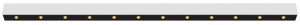  Светильник потолочный светодиодный накладной серия FA Черно-белый 15.3Вт IP20 Теплый белый (3000К)  003557