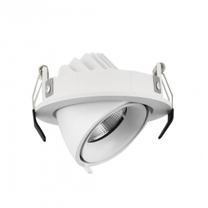  Светильник потолочный светодиодный встраиваемый серия IMD Белый 10Вт IP20 Теплый белый (3000К)  003573