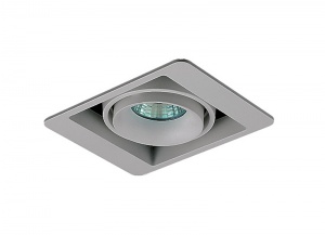  Встраиваемый светильник Donolux DL18615/01WW-SQ Silver Grey/Black