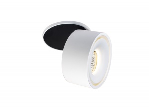  Светодиодный встраиваемый поворотный светильник Donolux 9,3W 3000K DL18618/01WW-R White