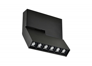  Светодиодный светильник для магнитного шинопровода Donolux 6W 3000K DL18786/06M Black