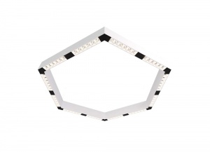 Накладной светодиодный светильник Donolux Eye-Hex Белый 72W 3000K DL18515С111W72.34.900WB