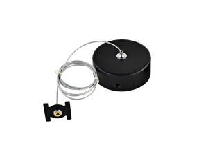 Подвесной комплект для магнитного шинопровода Donolux Magic track Suspension kit DLMBlack
