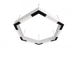 Подвесной светодиодный светильник Donolux Eye-Hex Белый 36W 3000K DL18515S111W36.34.700WB