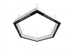 Подвесной светодиодный светильник Donolux Eye-Hex Белый 36W 3000K DL18515S111W36.48.700BB