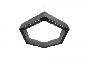 Подвесной светодиодный светильник Donolux Eye-Hex Алюминиевый 36W 3000K DL18515S111А36.34.500BB