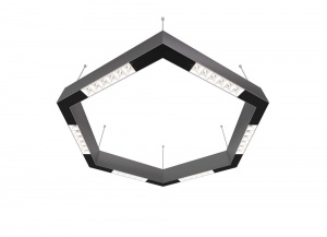 Подвесной светодиодный светильник Donolux Eye-Hex Алюминиевый 36W 3000K DL18515S111А36.34.700WB