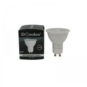 Светодиодная лампа Donolux 8Вт MR16 220В GU10 4000K 790Лм Ra85 60° H56 D50 DL18263N8GU10
