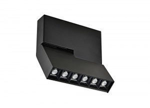 Светодиодный светильник для магнитного шинопровода Donolux Eye Turn 6W DL18786/06M Black 4000K