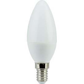  Светодиодная лампа C4LW60ELC E14 6W 2700K 220V свеча Ecola