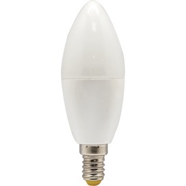 Светодиодная лампа Premium E14  7W 220V 2700K, матовая свеча (композит) C4RW70ELC Ecola